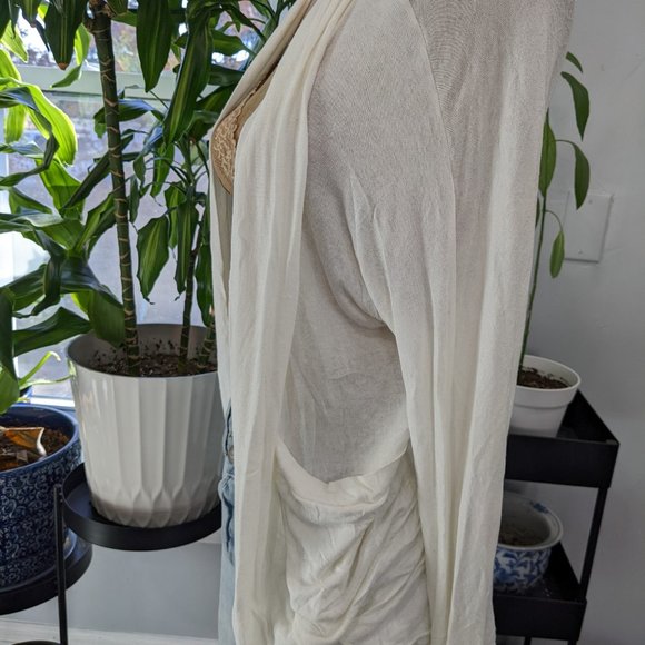 Arden B. womens cardigan size xs ivory - Picture 2 of 5